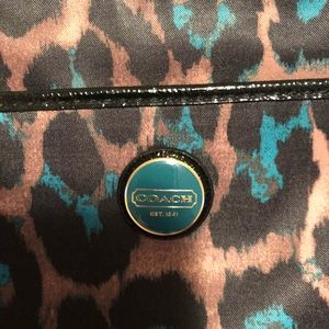 Cheetah print coach cross body